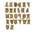 Walnut Hollow Hotstamps- Zahlen und Symbole