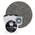 Wanders24 Wandfarbe Schwarz (Glitzer)