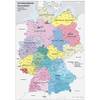 Wandkalender-Shop Verwaltungskarte Deutschland K703