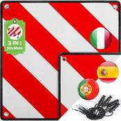 Warmfay Warntafel für Italien Spanien und Portugal Vergleich