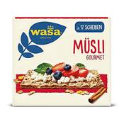 Wasa Knäckebrot Müsli Gourmet Vergleich