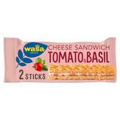 Wasa Knäckebrot Sandwich Käse, Tomate & Basilikum