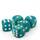 Welovebeads Spielwürfel Grün / Weiß
