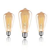 Wenscha ST64 LED Vintage-Glühlampe Vergleich