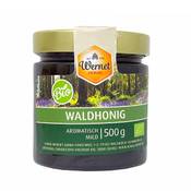 Wernet Honig Bio-Waldhonig Vergleich
