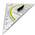 Westcott E-10134 00 Geodreieck