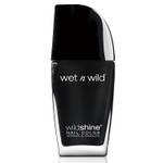 wet n wild wildshine nail color Nagellack Black Creme