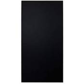 Wetterfeste Kreidetafel schwarz, 90 x 45 cm, mit Abstandshaltern