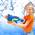Whaline Leistungsstarke Wasserpistole