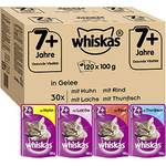 Whiskas 7 + Nassfutter Auswahl