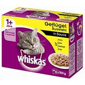 Whiskas Geflügel-Auswahl in Sauce 1+