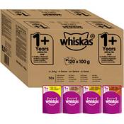 Whiskas Nassfutter Geflügelauswahl in Gelee