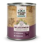 Wildes Land Adult Wildschwein