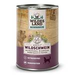 Wildes Land Adult Wildschwein