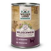 Wildes Land Adult Wildschwein