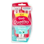 Wilkinson Sword Quattro Smooth Sensitive Vergleich