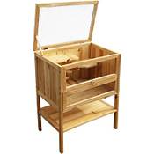 Wiltec hölzerner Käfig