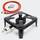 Wiltec Set aus Gaskocher, Gasschlauch und Druckregler 37mbar