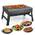 Windfromort Camping Grill & Kohlegrill