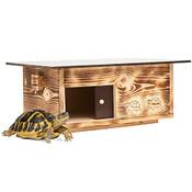 Woid Herz Premium Schildkrötenhaus 20 mm Vollholz