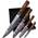 Wolfblood 4er Damastmesser-Set