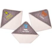 Wolimbo Kapuzenbadetuch mit Wunschmotiv