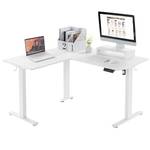 Woltu Eckschreibtisch Höhenverstellbar
