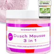 Womatics Dusch Mousse 3-in-1