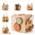 Wooden Teether Montessori Motorikwürfel