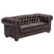 Woodkings Chesterfield 3-Sitzer-Sofa