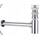 WOOHSE Universal Ablaufgarnitur + Siphon