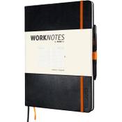 Workflo Hardcover Notizbuch A4 kariert