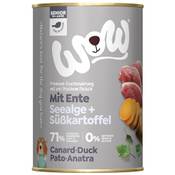 Wow Nassfutter Ente mit Seealge + Süßkartoffel Senior