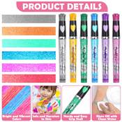 Wytnb Glitzer Tattoo Gelstifte Set Vergleich