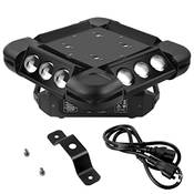 Wzybuta Moving Head 12 LEDs Vergleich