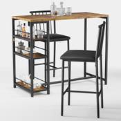 Xbro Esstisch und 2 Stühle Vergleich