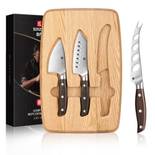 Xinzuo 4-Teiliges Käsemesser Set