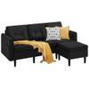 Yaheetech Ecksofa mit Ottomane