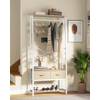 Yitahome Garderobenregal mit Schuhschrank