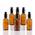 Yizhao Braun Sprühflasche Glas 50ml