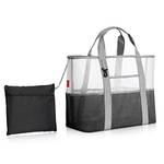 Yoofan Große Mesh Strandtasche