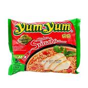 Yum Yum Instantnudeln  Chicken Sriracha Vergleich