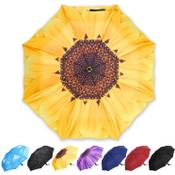 YumSur Regenschirm Taschenschirm umgekehrter Regenschirm 