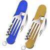 Yyst 6-in-1 faltbares Camping-Besteck