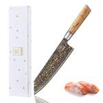 Zayiko BlackMagma Damastmesser Kiritsuke