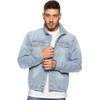 Ze Enzo Herren Denim Trucker Jeansjacke
