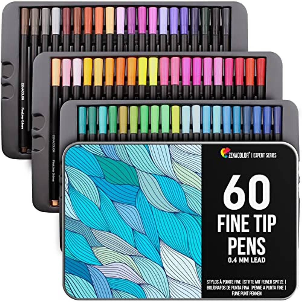 Zenacolor fineliner color pens Clearance