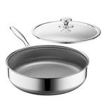 Zeropan Tiefe Bratpfanne mit Deckel