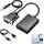 Zescyha VGA auf HDMI Adapter mit Audio