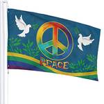 Zhangheng Friedensfahne Regenbogen